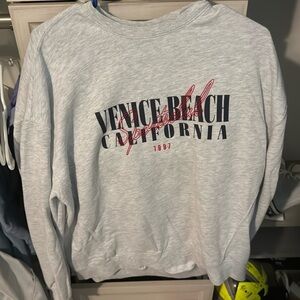 Light gray crewneck from Garage in size small